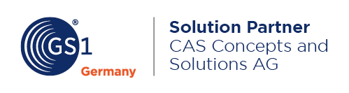 CAS AG ist GS 1 Solution Partner