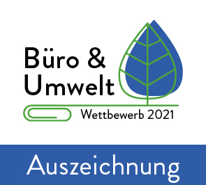 Auszeichnung Büro und Umwelt 2021