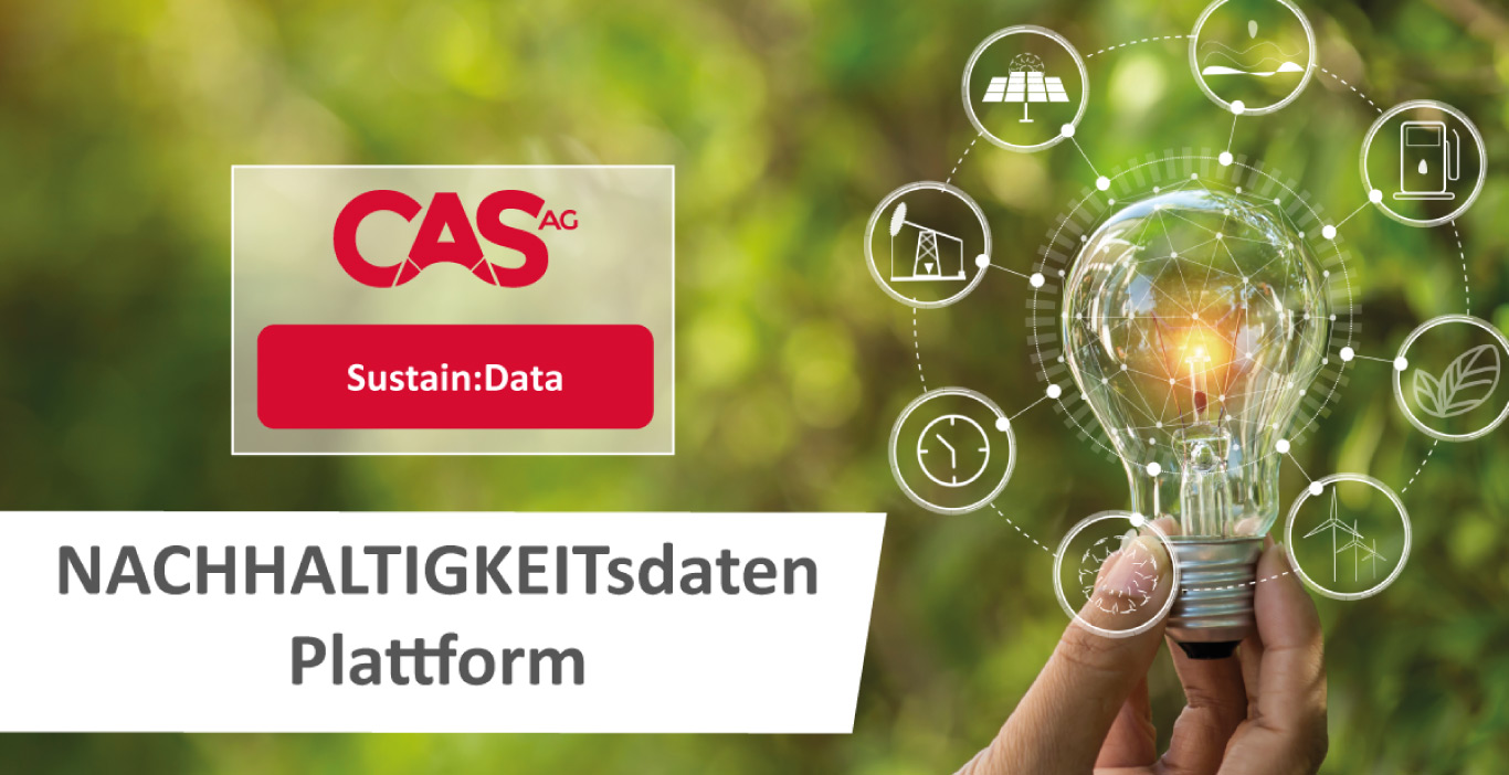 Die nachhaltige Lösung Sustain:Data sorgt für Nachhaltigkeit in Unternehmen mit Hilfe von Datenmessung, Transparenz und der Möglichkeit zur Kompensation
