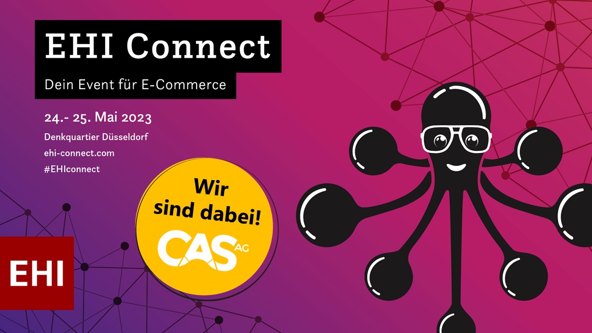 EHI Connect23 Konferenz Partner CAS AG