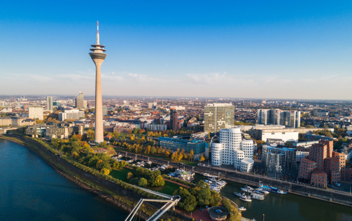 EHI Connect Düsseldorf Skyline