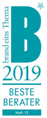 Auszeichnungen von brand eins der CAS AG als beste Berater