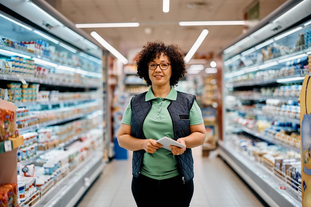 Nachschubprozesse optimieren Lebensmittelhandel Supermarkt