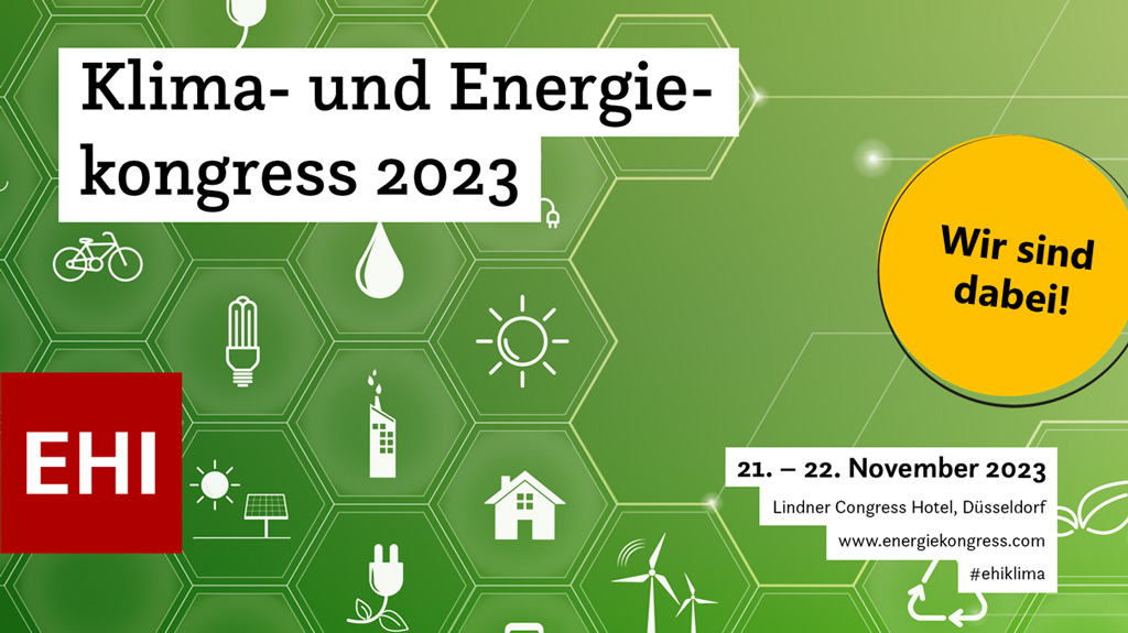 CAS AG als Teilnehmer des EHI Klima- und Energiekongress 2023