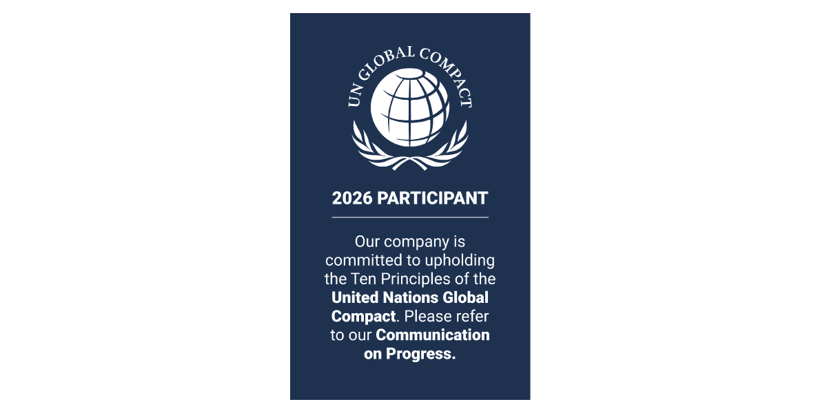 Wir unterstützen die Initiative UN Global Compact